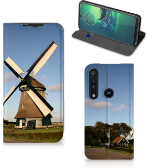 B2Ctelecom Mobiel Bookcase Motorola G8 Plus Smart Cover Molen