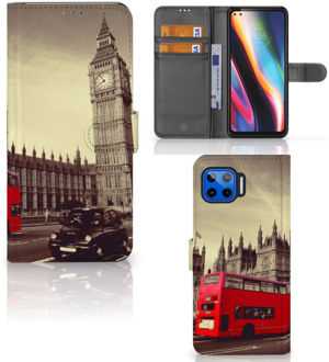 B2Ctelecom Mobiel Bookcase Motorola Moto G 5G Plus Smartphone Hoesje Londen