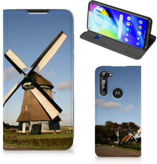 B2Ctelecom Mobiel Bookcase Motorola Moto G8 Power Smart Cover Molen