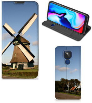 B2Ctelecom Mobiel Bookcase Motorola Moto G9 Play Smart Cover Molen