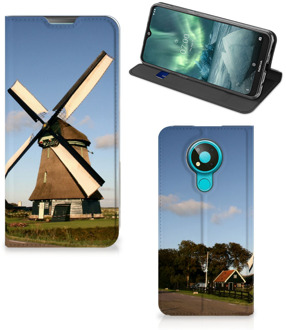 B2Ctelecom Mobiel Bookcase Nokia 3.4 Smart Cover Molen