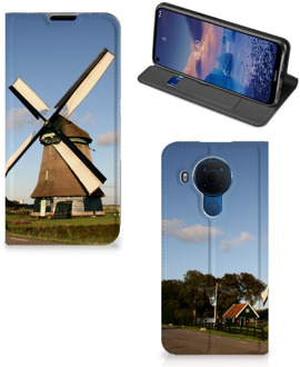 B2Ctelecom Mobiel Bookcase Nokia 5.4 Smart Cover Molen