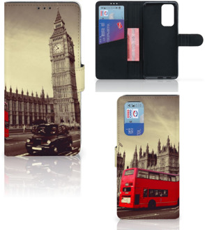 B2Ctelecom Mobiel Bookcase OnePlus 9 Pro Smartphone Hoesje Londen