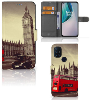 B2Ctelecom Mobiel Bookcase OnePlus Nord N10 Smartphone Hoesje Londen