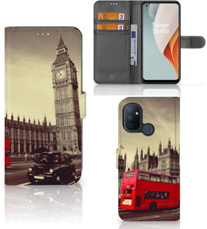 B2Ctelecom Mobiel Bookcase OnePlus Nord N100 Smartphone Hoesje Londen