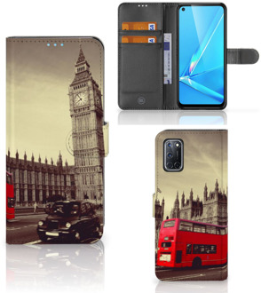 B2Ctelecom Mobiel Bookcase OPPO A72 | OPPO A52 Smartphone Hoesje Londen