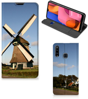 B2Ctelecom Mobiel Bookcase Samsung Galaxy A20s Smart Cover Molen