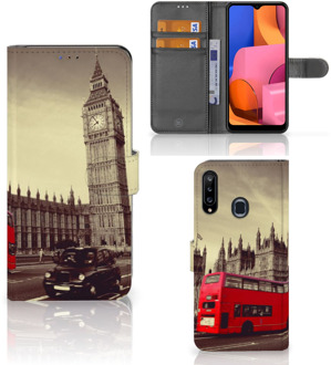 B2Ctelecom Mobiel Bookcase Samsung Galaxy A20s Smartphone Hoesje Londen