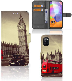 B2Ctelecom Mobiel Bookcase Samsung Galaxy A31 Smartphone Hoesje Londen