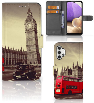 B2Ctelecom Mobiel Bookcase Samsung Galaxy A32 4G Smartphone Hoesje Londen