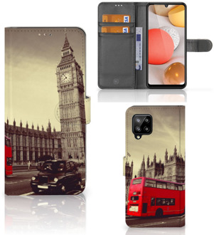 B2Ctelecom Mobiel Bookcase Samsung Galaxy A42 5G Smartphone Hoesje Londen