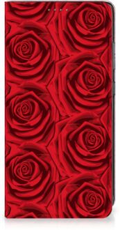 B2Ctelecom Mobiel Bookcase Samsung Galaxy A52 Smart Cover Red Roses