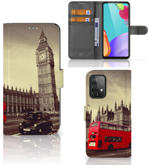 B2Ctelecom Mobiel Bookcase Samsung Galaxy A52 Smartphone Hoesje Londen