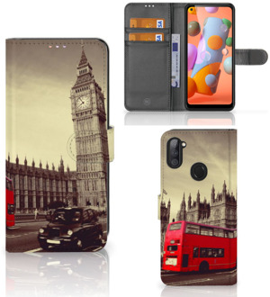 B2Ctelecom Mobiel Bookcase Samsung Galaxy M11 | A11 Smartphone Hoesje Londen