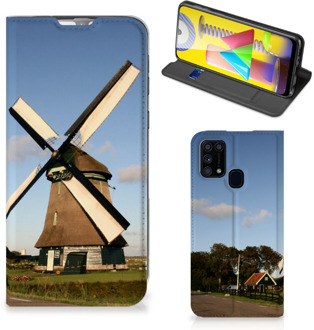 B2Ctelecom Mobiel Bookcase Samsung Galaxy M31 Smart Cover Molen