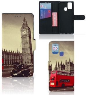 B2Ctelecom Mobiel Bookcase Samsung Galaxy M31 Smartphone Hoesje Londen