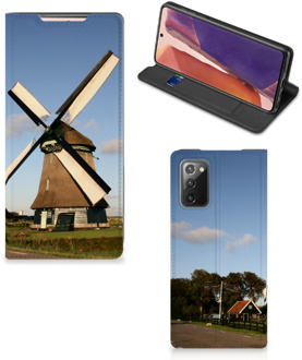 B2Ctelecom Mobiel Bookcase Samsung Galaxy Note20 Smart Cover Molen