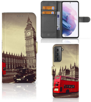 B2Ctelecom Mobiel Bookcase Samsung Galaxy S21 Plus Smartphone Hoesje Londen