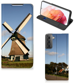 B2Ctelecom Mobiel Bookcase Samsung Galaxy S21 Smart Cover Molen