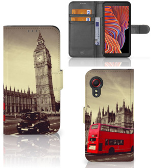 B2Ctelecom Mobiel Bookcase Samsung Galaxy Xcover 5 Smartphone Hoesje Londen