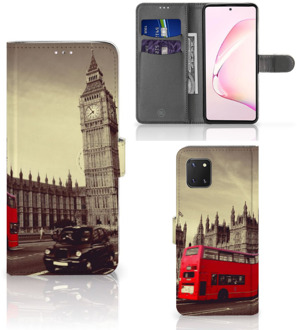 B2Ctelecom Mobiel Bookcase Samsung Note 10 Lite Smartphone Hoesje Londen