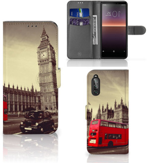 B2Ctelecom Mobiel Bookcase Sony Xperia 10 II Smartphone Hoesje Londen