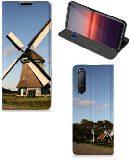 B2Ctelecom Mobiel Bookcase Sony Xperia 5 II Smart Cover Molen