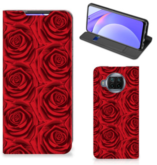 B2Ctelecom Mobiel Bookcase Xiaomi Mi 10T Lite Smart Cover Red Roses