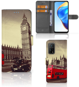 B2Ctelecom Mobiel Bookcase Xiaomi Mi 10T Pro | Mi 10T Smartphone Hoesje Londen