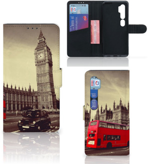 B2Ctelecom Mobiel Bookcase Xiaomi Mi Note 10 Pro Smartphone Hoesje Londen