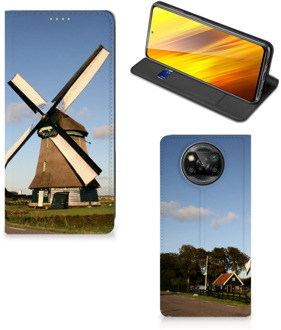 B2Ctelecom Mobiel Bookcase Xiaomi Poco X3 Smart Cover Molen