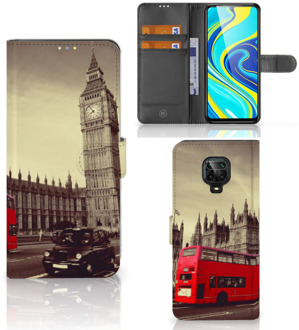 B2Ctelecom Mobiel Bookcase Xiaomi Redmi Note 9 Pro | Note 9S Smartphone Hoesje Londen