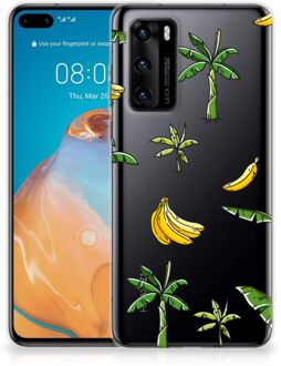 B2Ctelecom Mobiel Case Huawei P40 GSM Hoesje Banana Tree