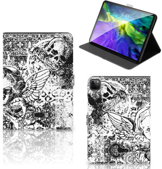 B2Ctelecom Mobiel Case iPad Pro 11 (2020) Cover met Magneetsluiting Skulls Angel