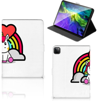 B2Ctelecom Mobiel Case iPad Pro 11 (2020) Hoes met Magneetsluiting Unicorn Cute