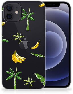 B2Ctelecom Mobiel Case iPhone 12 | 12 Pro (6.1") GSM Hoesje Banana Tree