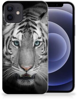 B2Ctelecom Mobiel Case iPhone 12 | 12 Pro (6.1") GSM Hoesje Tijger