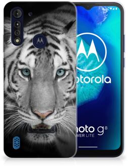 B2Ctelecom Mobiel Case Motorola Moto G8 Power Lite GSM Hoesje Tijger