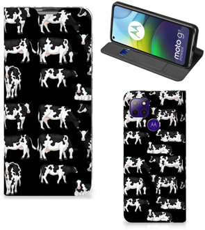 B2Ctelecom Mobiel Case Motorola Moto G9 Power Telefoon Hoesje Design Koetjes