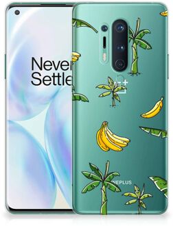 B2Ctelecom Mobiel Case OnePlus 8 Pro GSM Hoesje Banana Tree