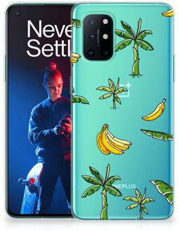 B2Ctelecom Mobiel Case OnePlus 8T GSM Hoesje Banana Tree