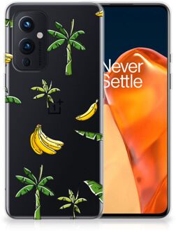 B2Ctelecom Mobiel Case OnePlus 9 GSM Hoesje Banana Tree