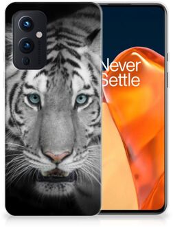 B2Ctelecom Mobiel Case OnePlus 9 GSM Hoesje Tijger