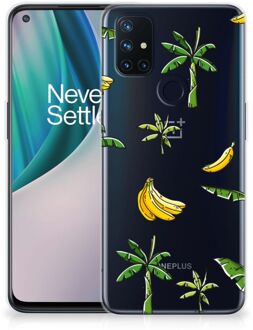 B2Ctelecom Mobiel Case OnePlus Nord N10 5G GSM Hoesje Banana Tree