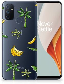 B2Ctelecom Mobiel Case OnePlus Nord N100 GSM Hoesje Banana Tree