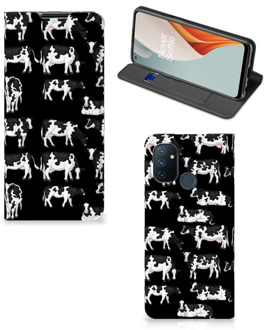 B2Ctelecom Mobiel Case OnePlus Nord N100 Telefoon Hoesje Design Koetjes