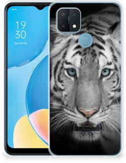 B2Ctelecom Mobiel Case OPPO A15 GSM Hoesje Tijger