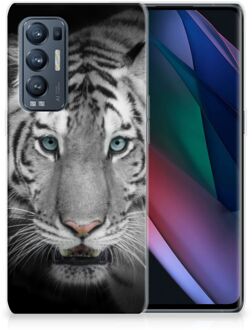 B2Ctelecom Mobiel Case OPPO Find X3 Neo GSM Hoesje Tijger