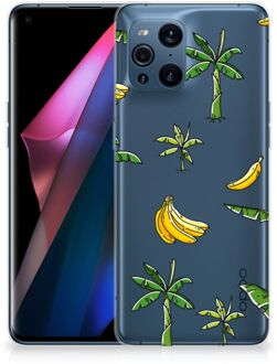 B2Ctelecom Mobiel Case OPPO Find X3 | X3 Pro GSM Hoesje Banana Tree