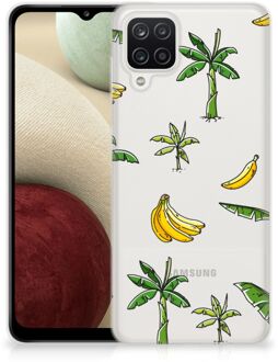 B2Ctelecom Mobiel Case Samsung Galaxy A12 GSM Hoesje Banana Tree